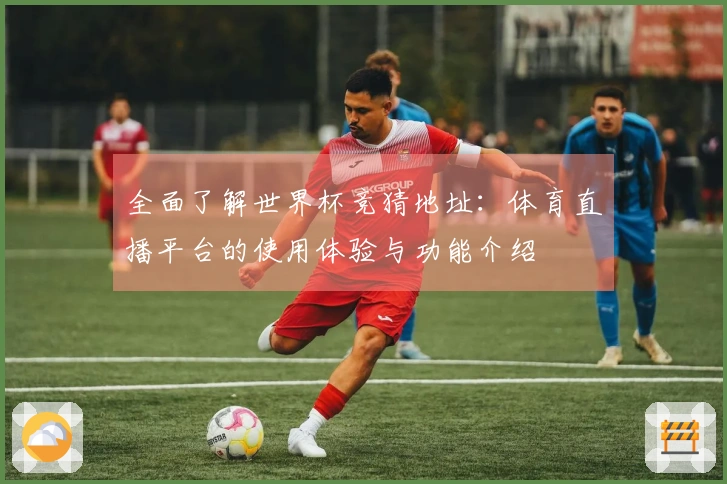 全面了解世界杯竞猜地址:体育直播平台的使用体验与功能介绍